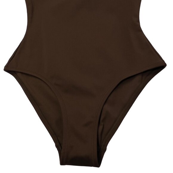 SKIMS Shaping Swim Cami One Piece Cocoa Womens Small - Picture 6 of 13